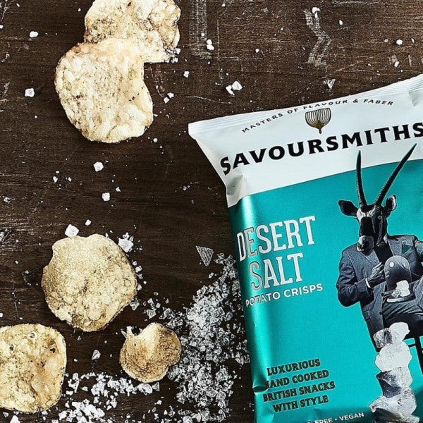 Hunter's Gourmet Hand Cooked Sea Salt Potato Chips 125g