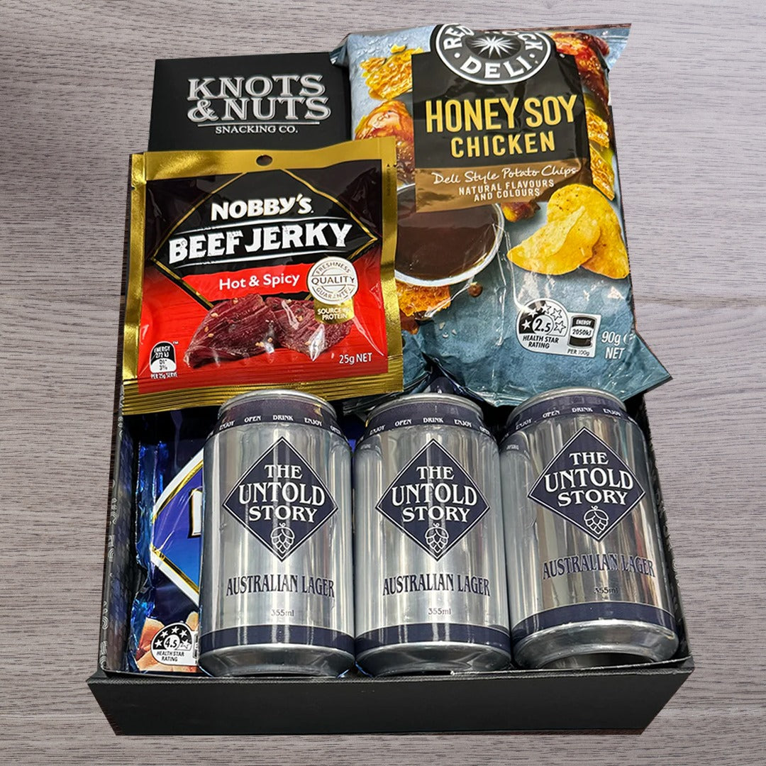 Larger Beer and Food Hamper