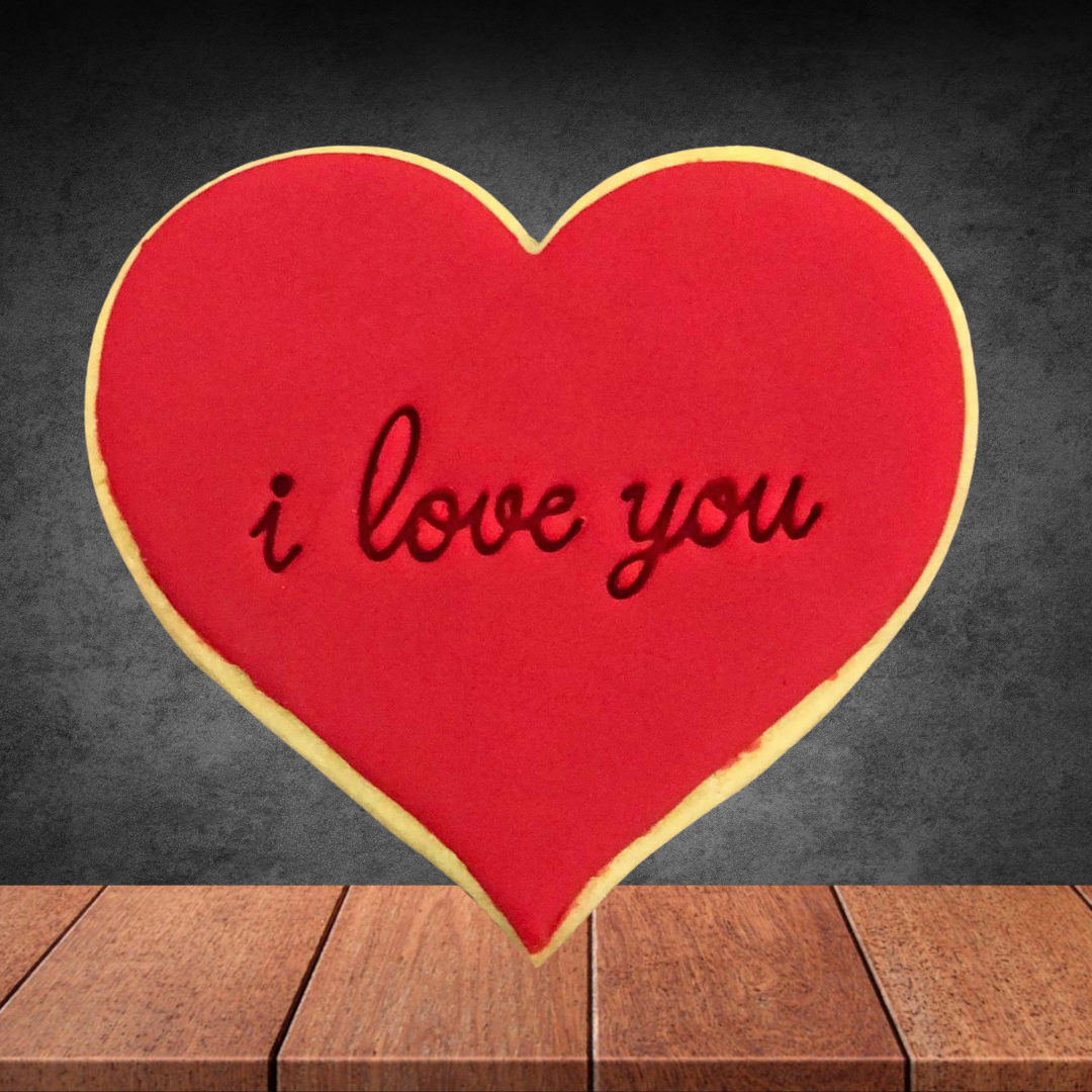 "I Love You" Cookie