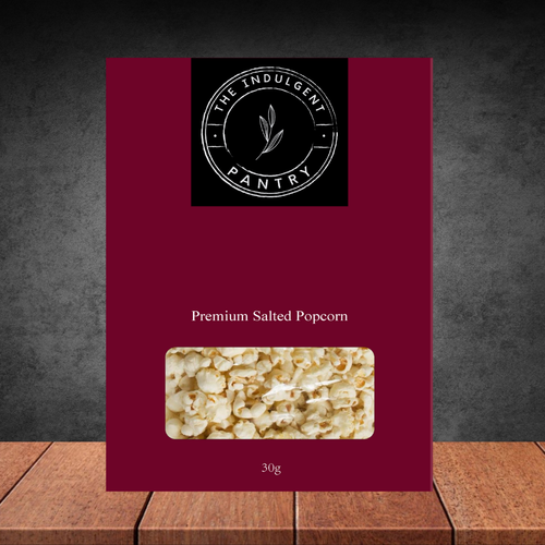 The Indulgent Pantry Premium Salted Popcorn 30g