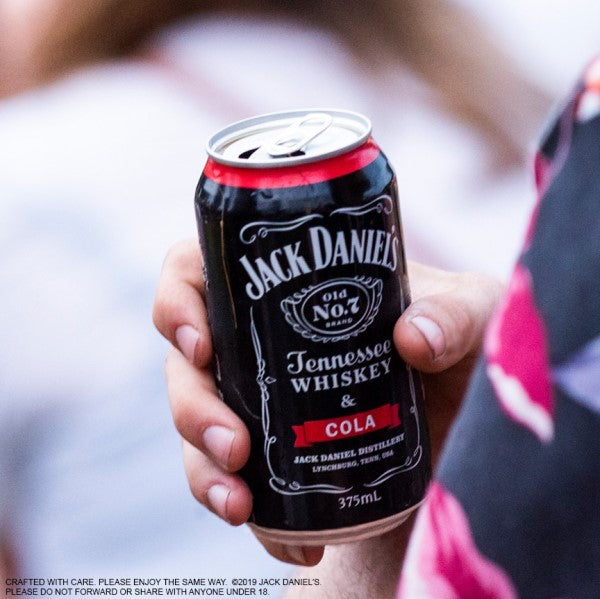 Jack Daniel's Whiskey & Cola 375ml