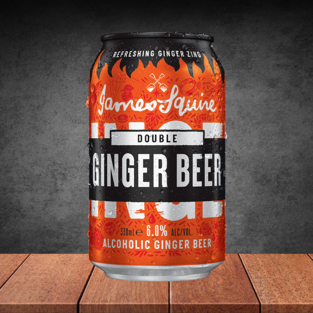 James Squire Double Ginger Beer Can 330ml