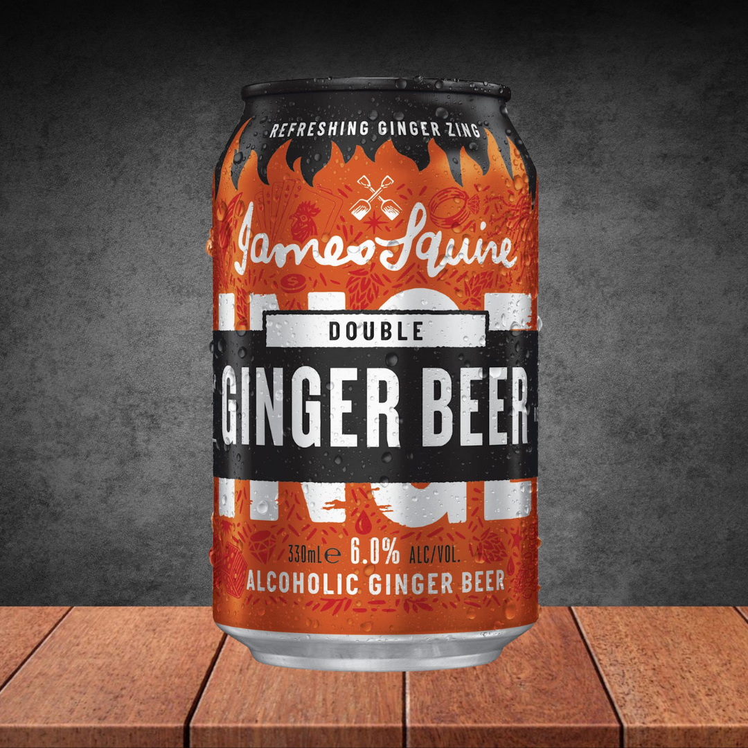 James Squire Double Ginger Beer Cans 330ml