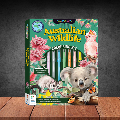 Kaleidoscope Colouring Australian Wildlife Kit