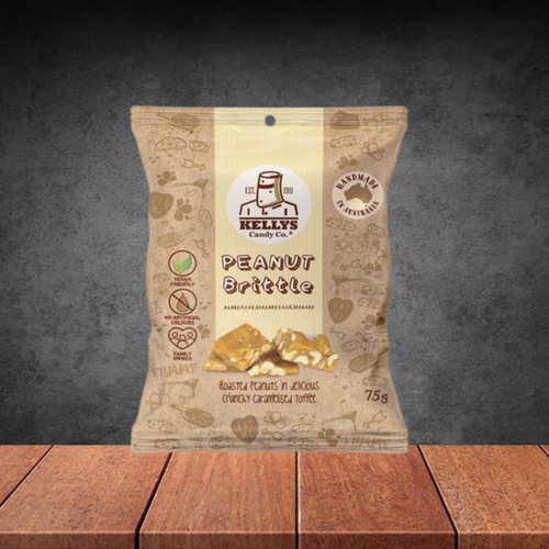 Kelly's Candy Co. Chocolate Coated Peanut Butter Brittle 80g