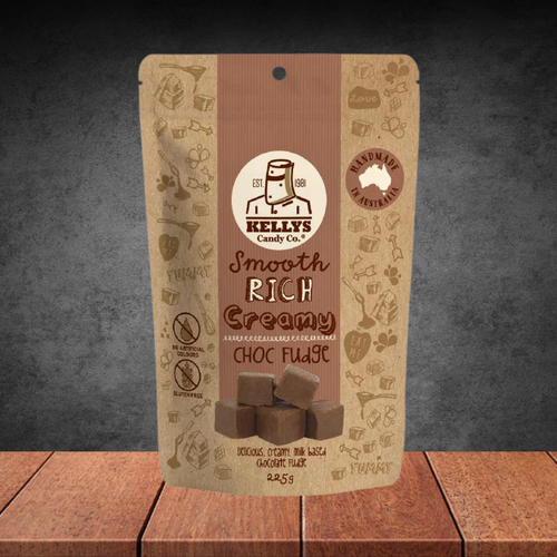 Kelly's Candy Co Chocolate Fudge 225g