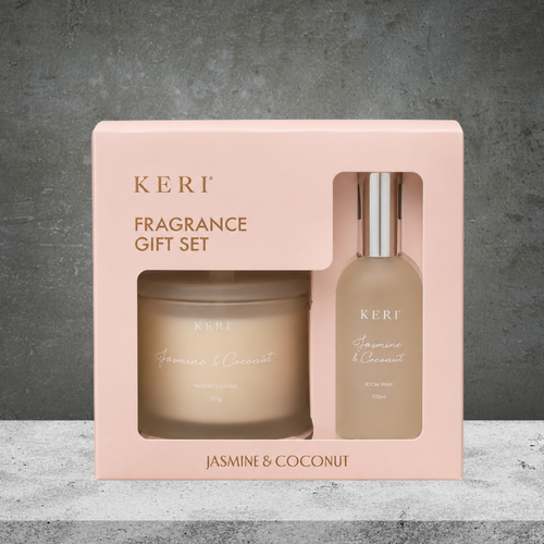 Keri Premium Fragrance Gift Set 2 Sunhouse Jasmine & Coconut