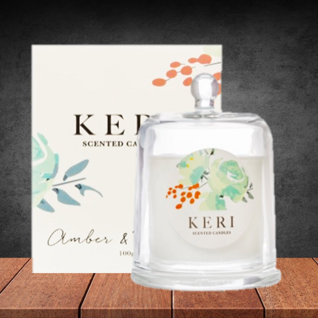 Keri Soy Candle Cloche