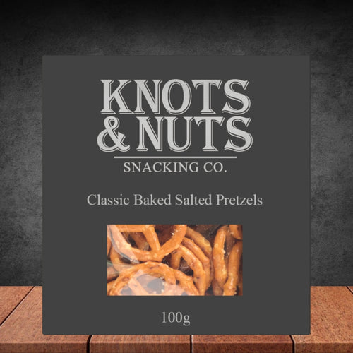 Knots & Nuts Classic Baked Pretzels 100g