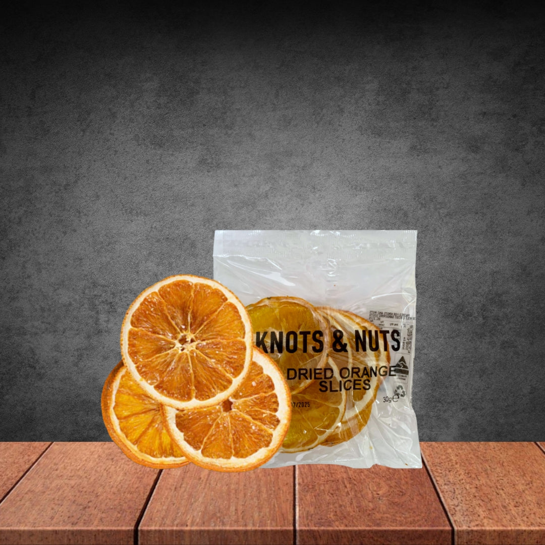 Knots & Nuts Dried Orange Slices 30g