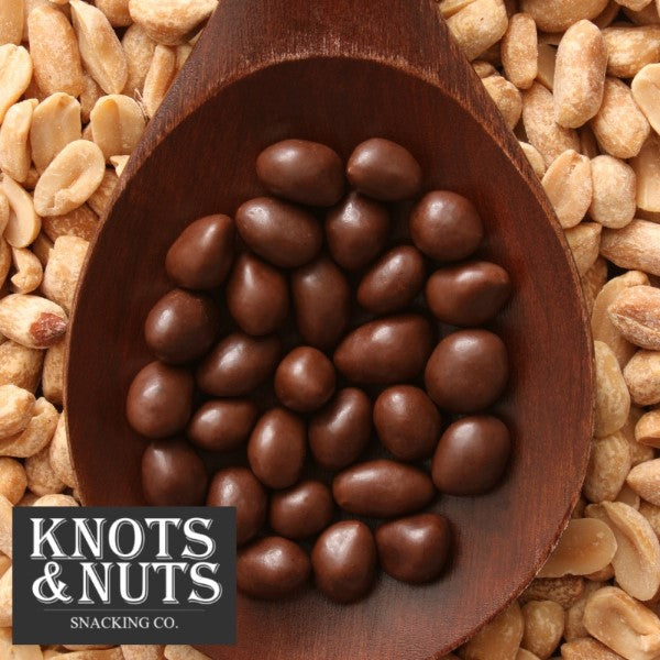 Knots & Nuts Milk Chocolate Peanuts 150g