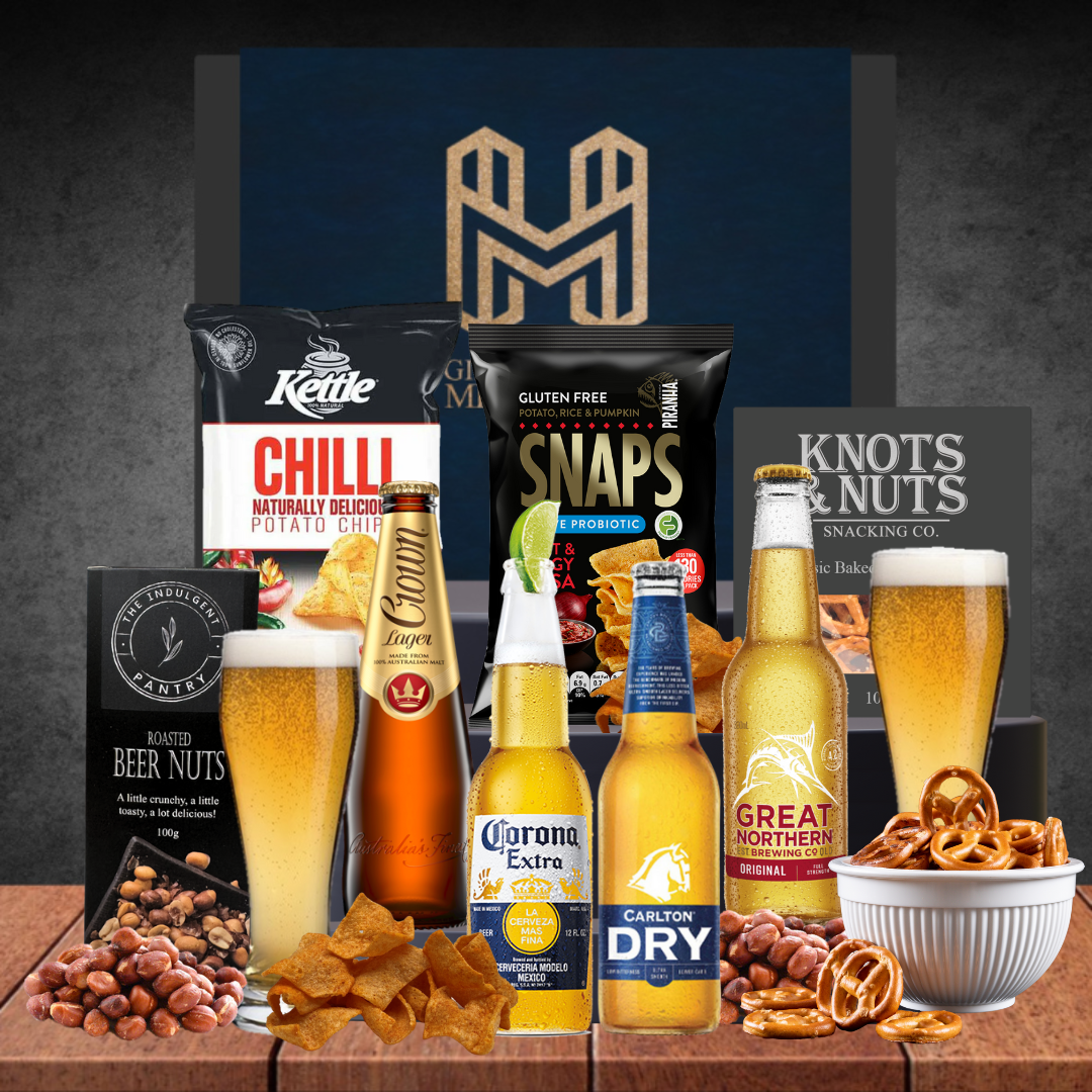 Lager Beer & Snack Pack