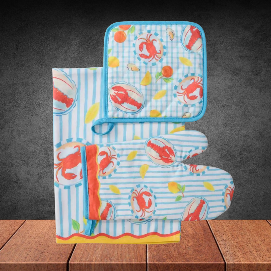 Lavida Kitchen Set/3 Lobster
