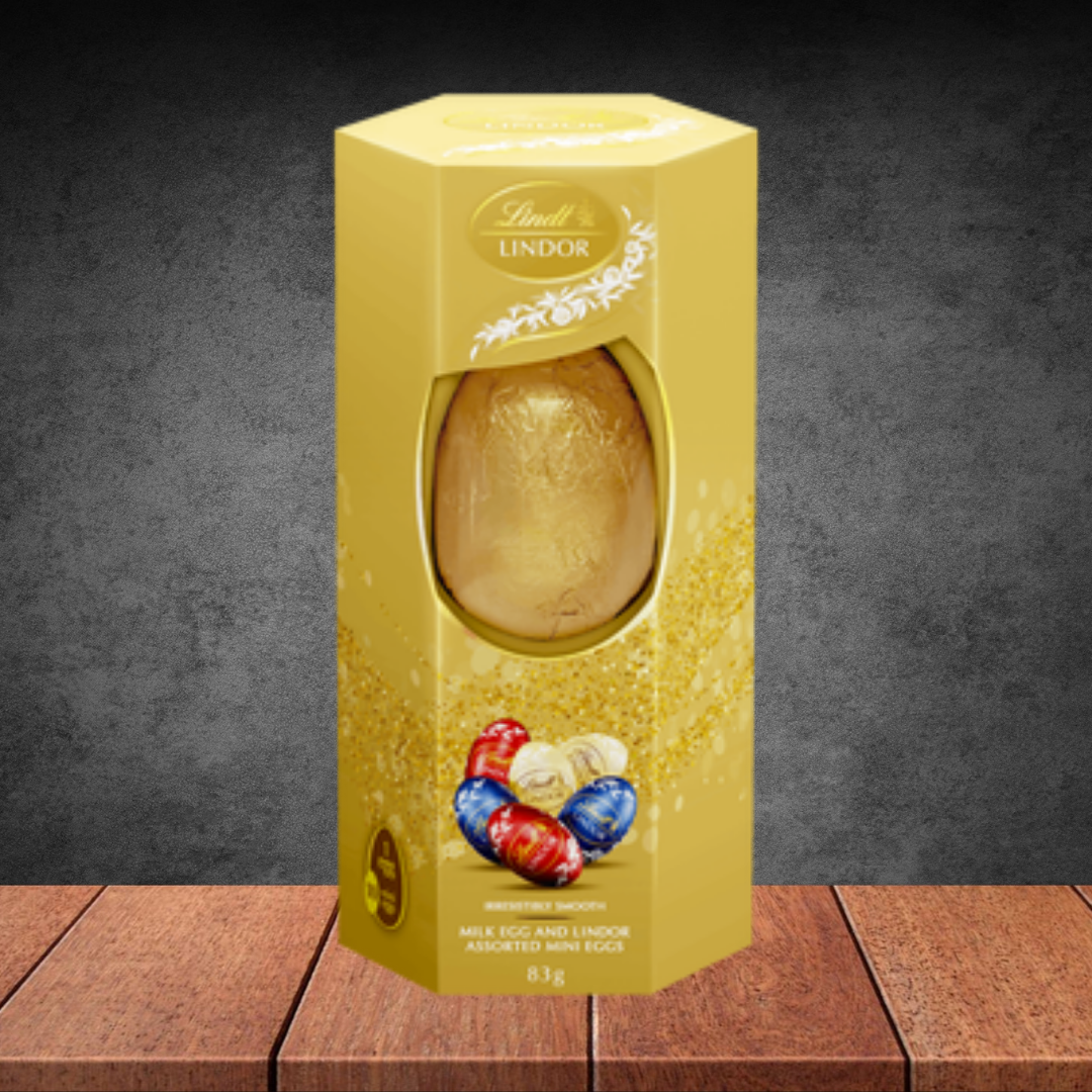 Lindt Assorted Mini Eggs & Milk Egg Gift Box 83g
