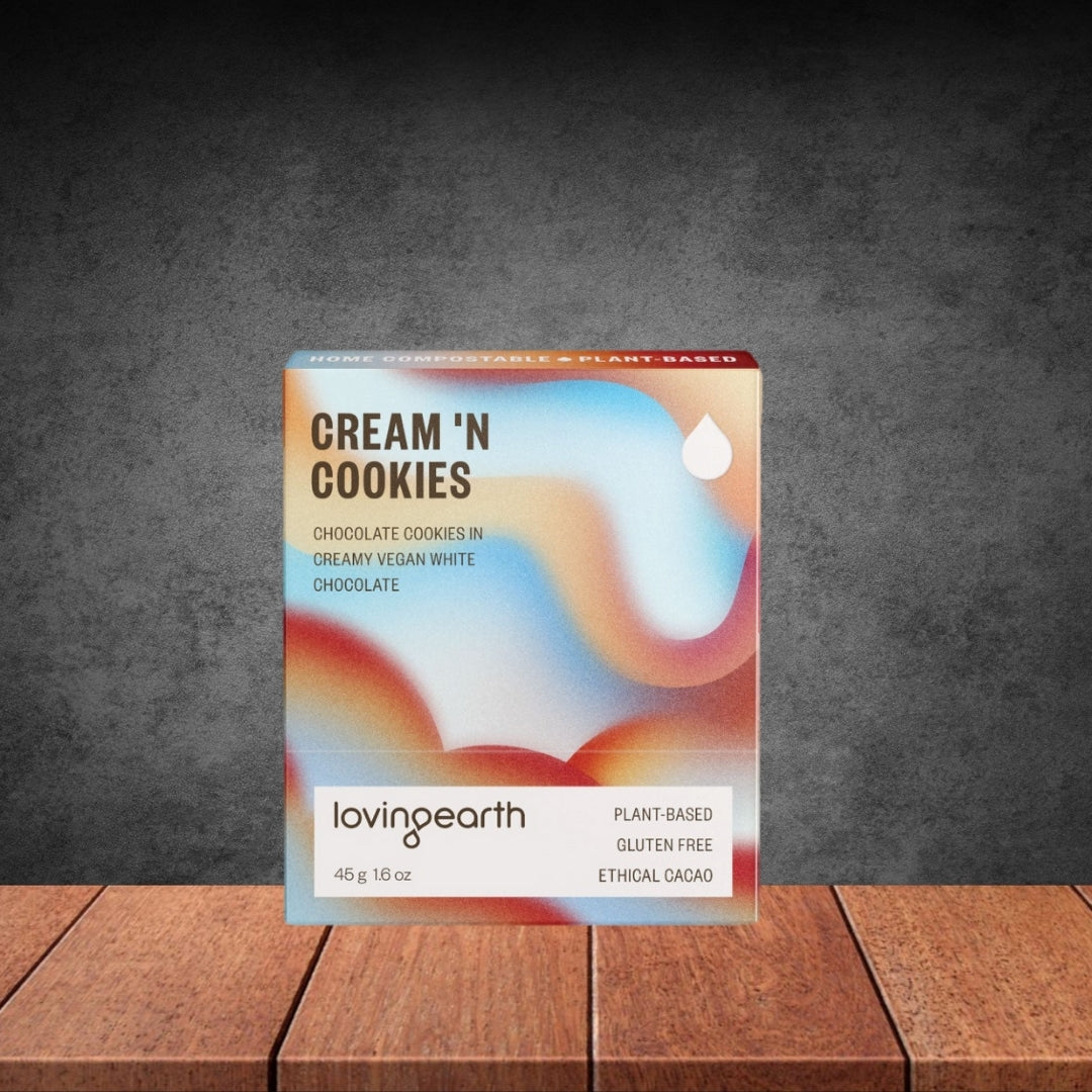 Loving Earth Cream 'n Cookies Chocolate 45g