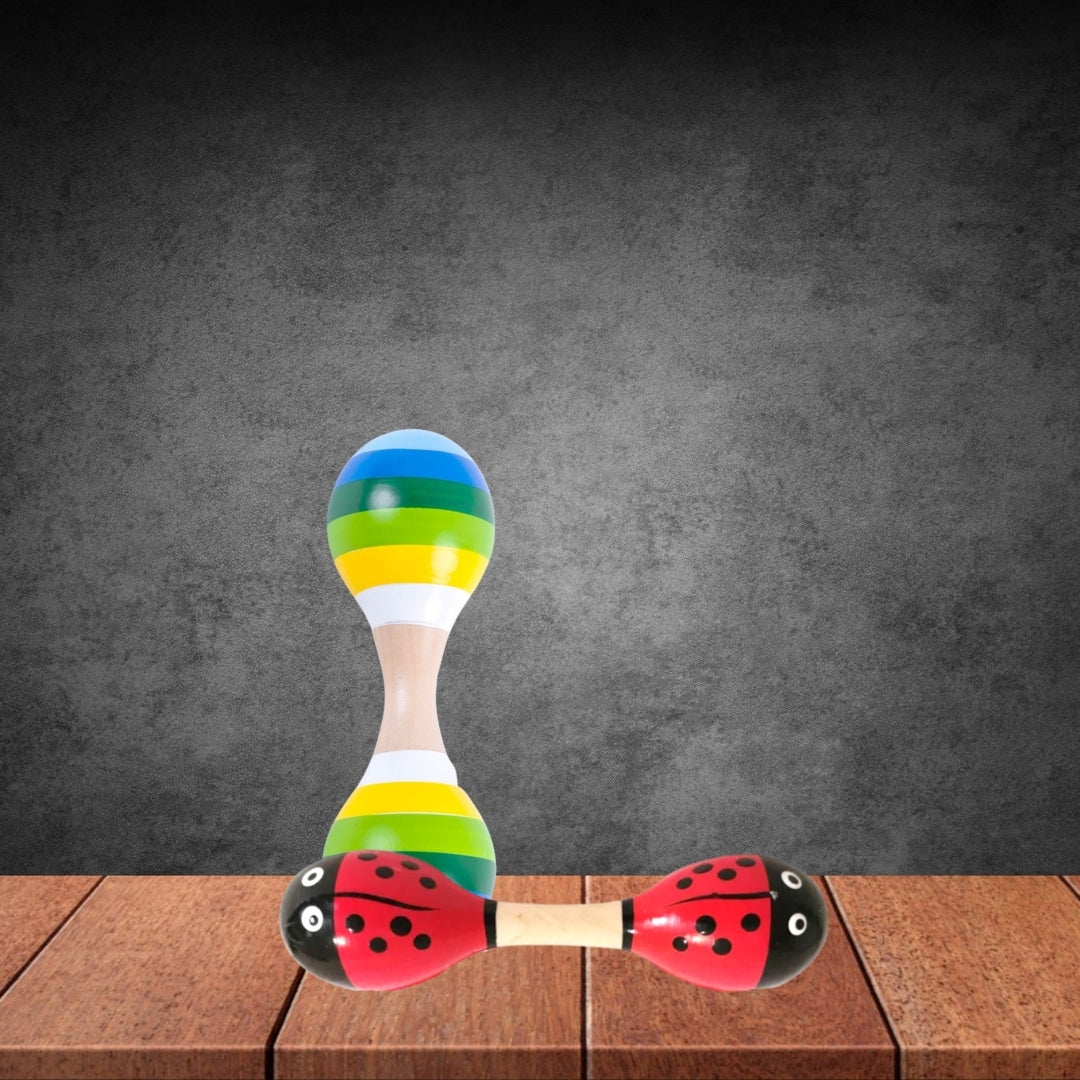 Lucky Tree Wooden Maraca Rattle