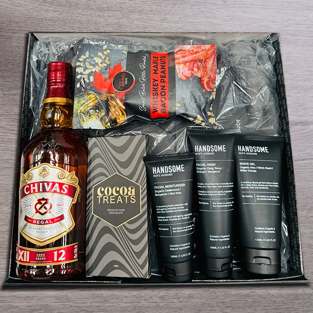 Luxury Christmas Pamper Hamper For Him