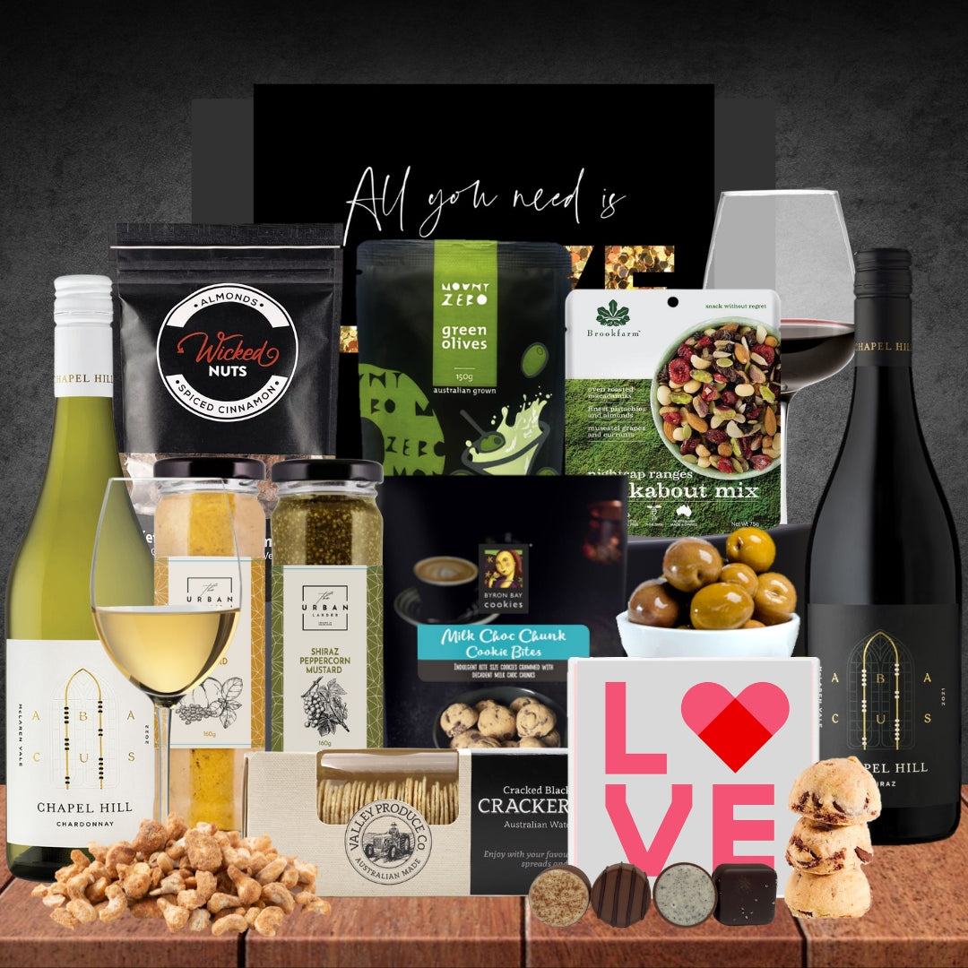 Luxury Melbourne Valentines Wine Hamper Featured Image