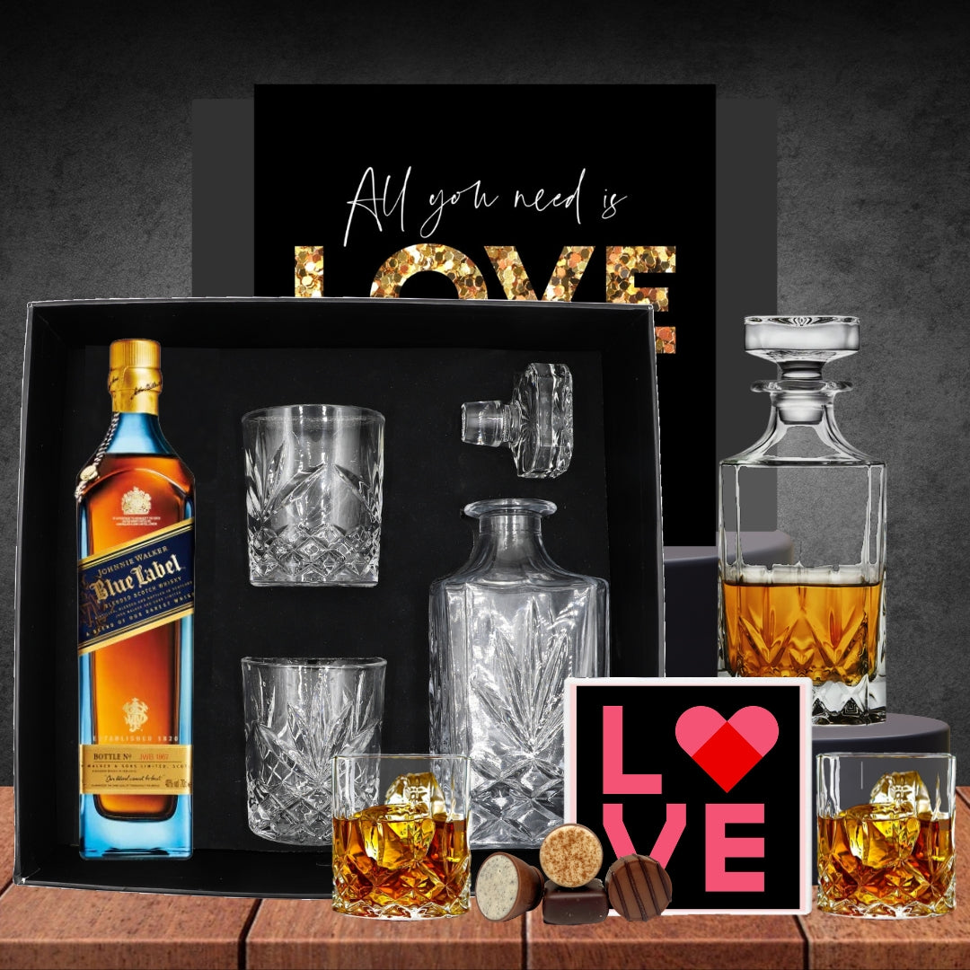 Luxury Whiskey Decanter Valentines Hamper Featured Image