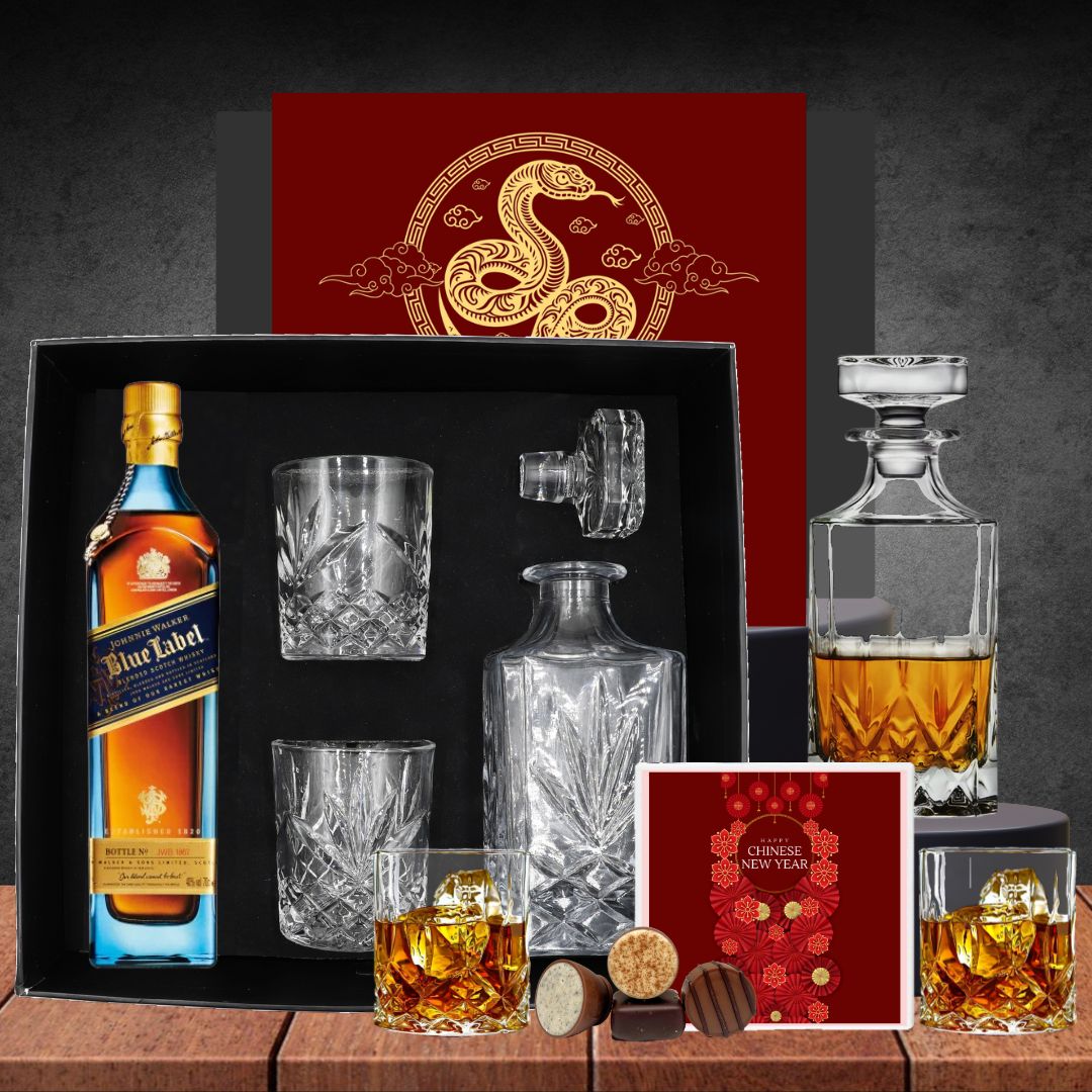 Luxury Whisky Decanter Chinese New Year Gift Hamper