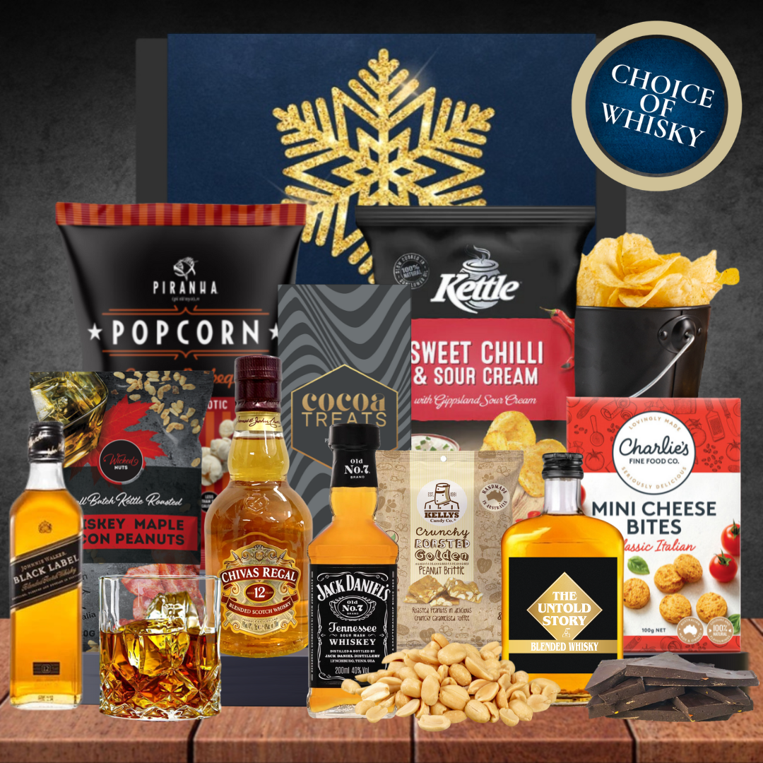 Melbourne Christmas Whiskey Hamper Featured Image