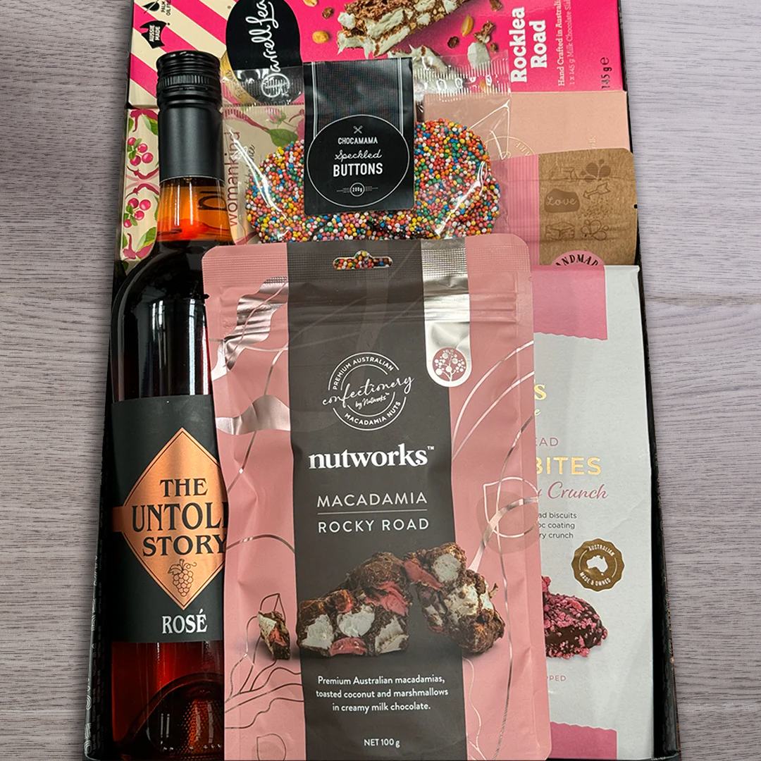 Melbourne Christmas Wine Hamper For Her