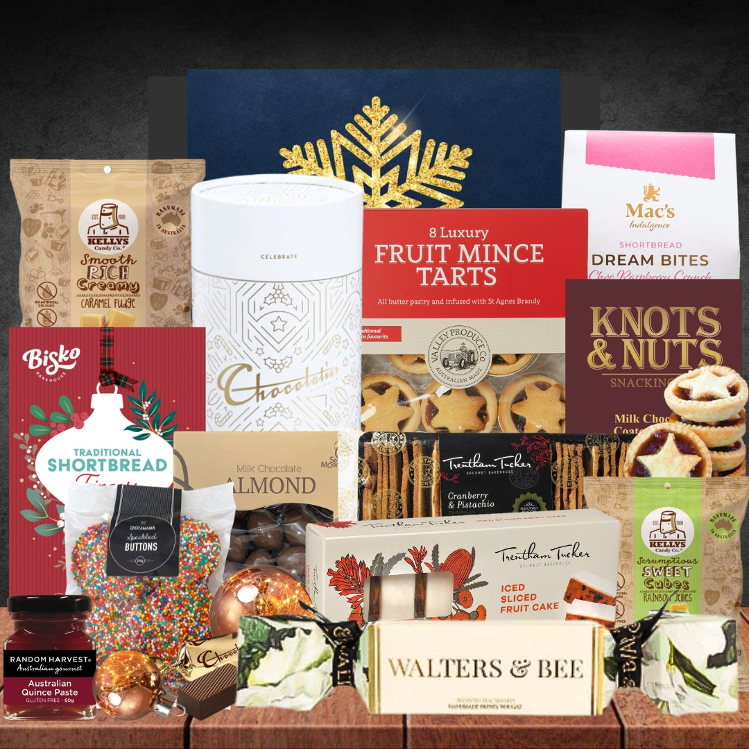 Melbourne Luxury Christmas Snack Hamper Featured Image