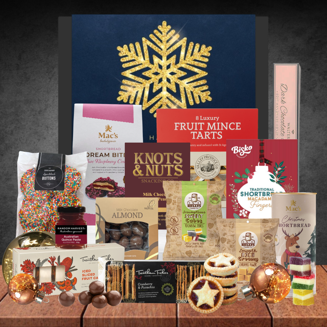 Melbourne Luxury Christmas Snack Hamper Featured Image