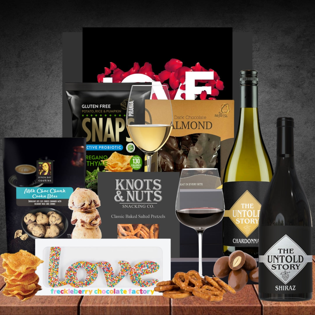 Melbourne Valentines Wine Hamper Featured Image