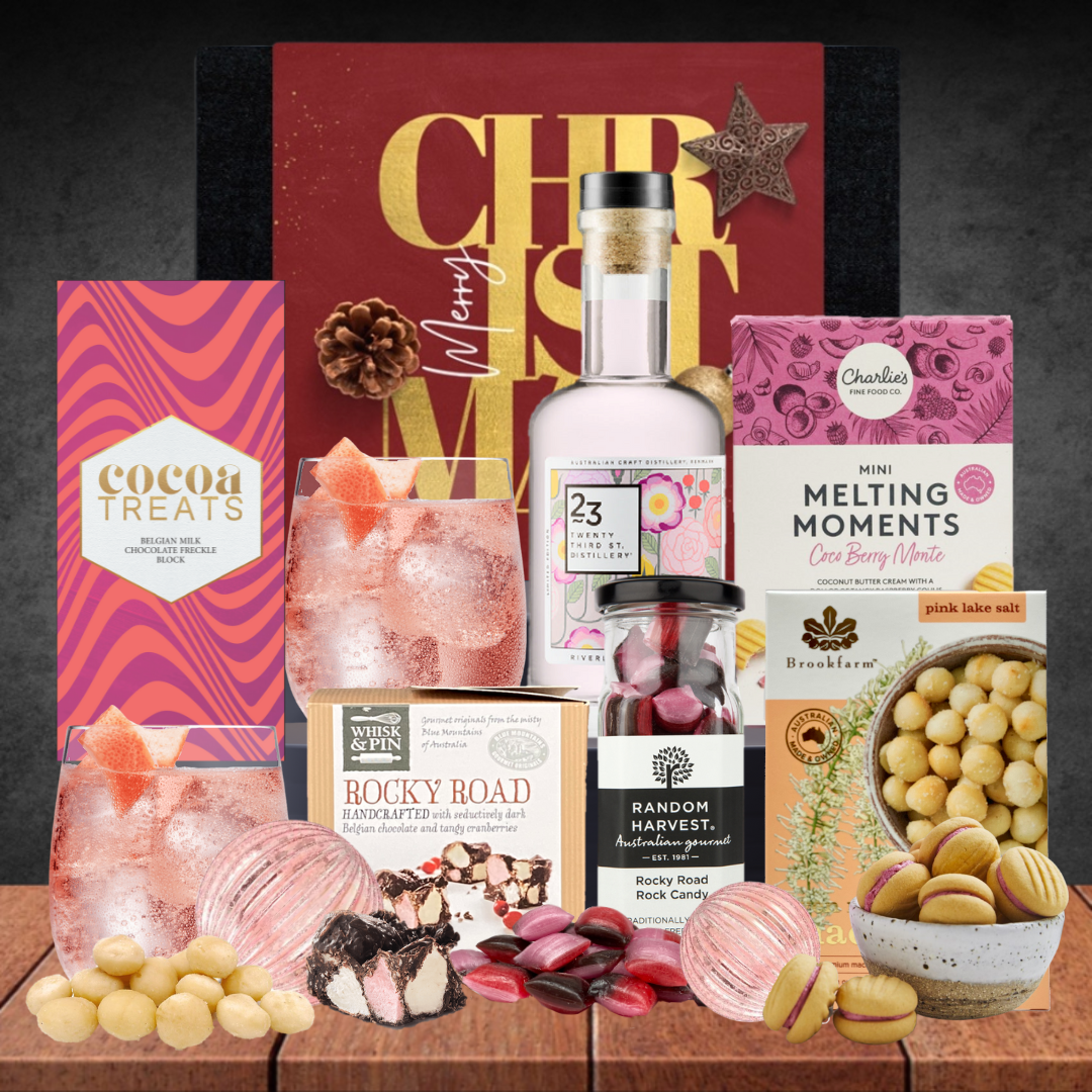 Melbourne Vodka Rose Cocktail Christmas Hamper Featured Image