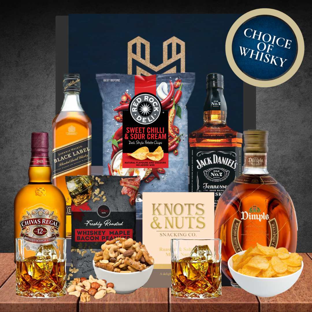 Melbourne Whiskey Hamper For Him Featured Image