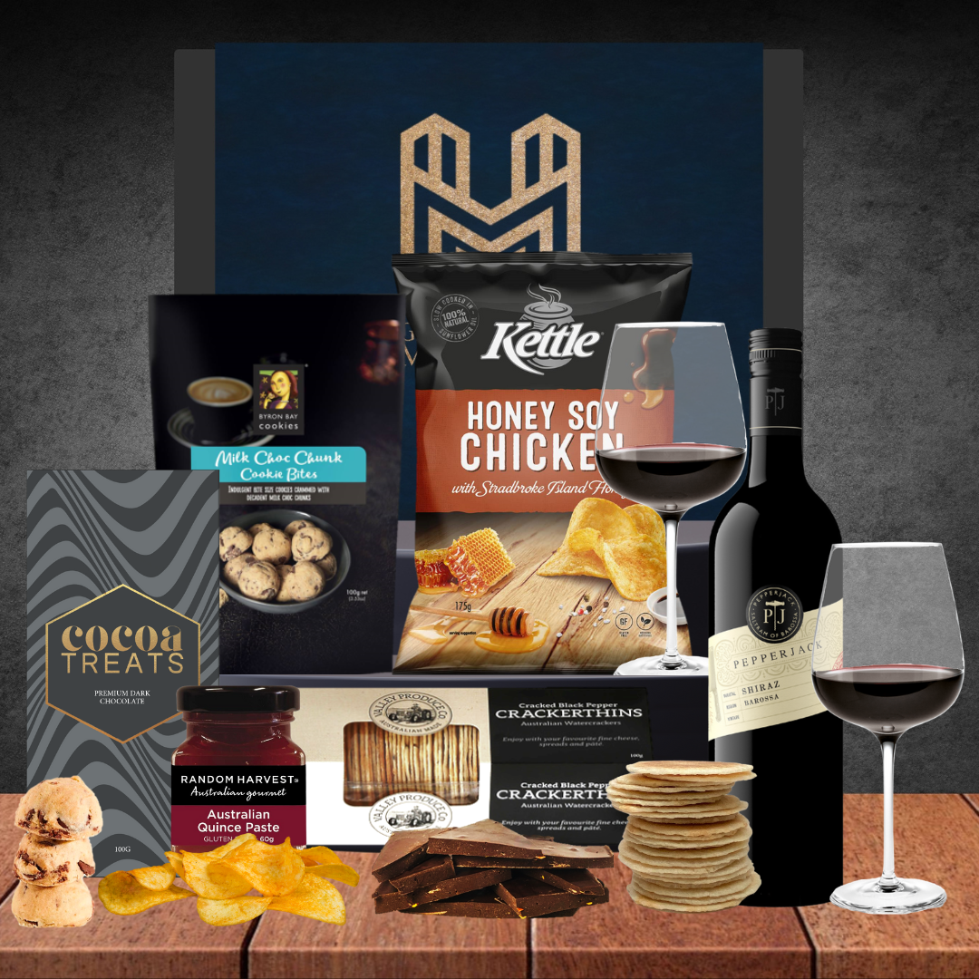 Melbourne Wine & Snack Hamper Featured Image