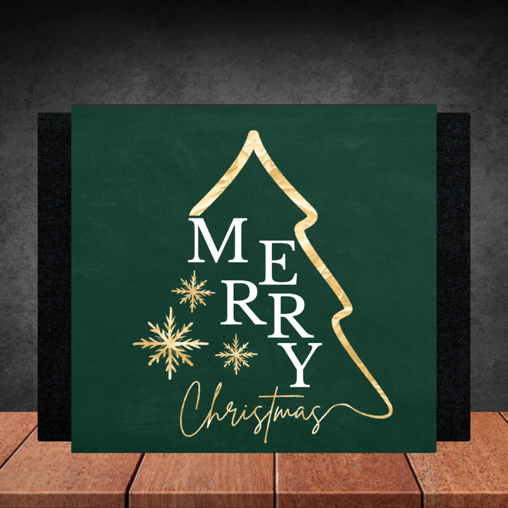 Merry Christmas Green