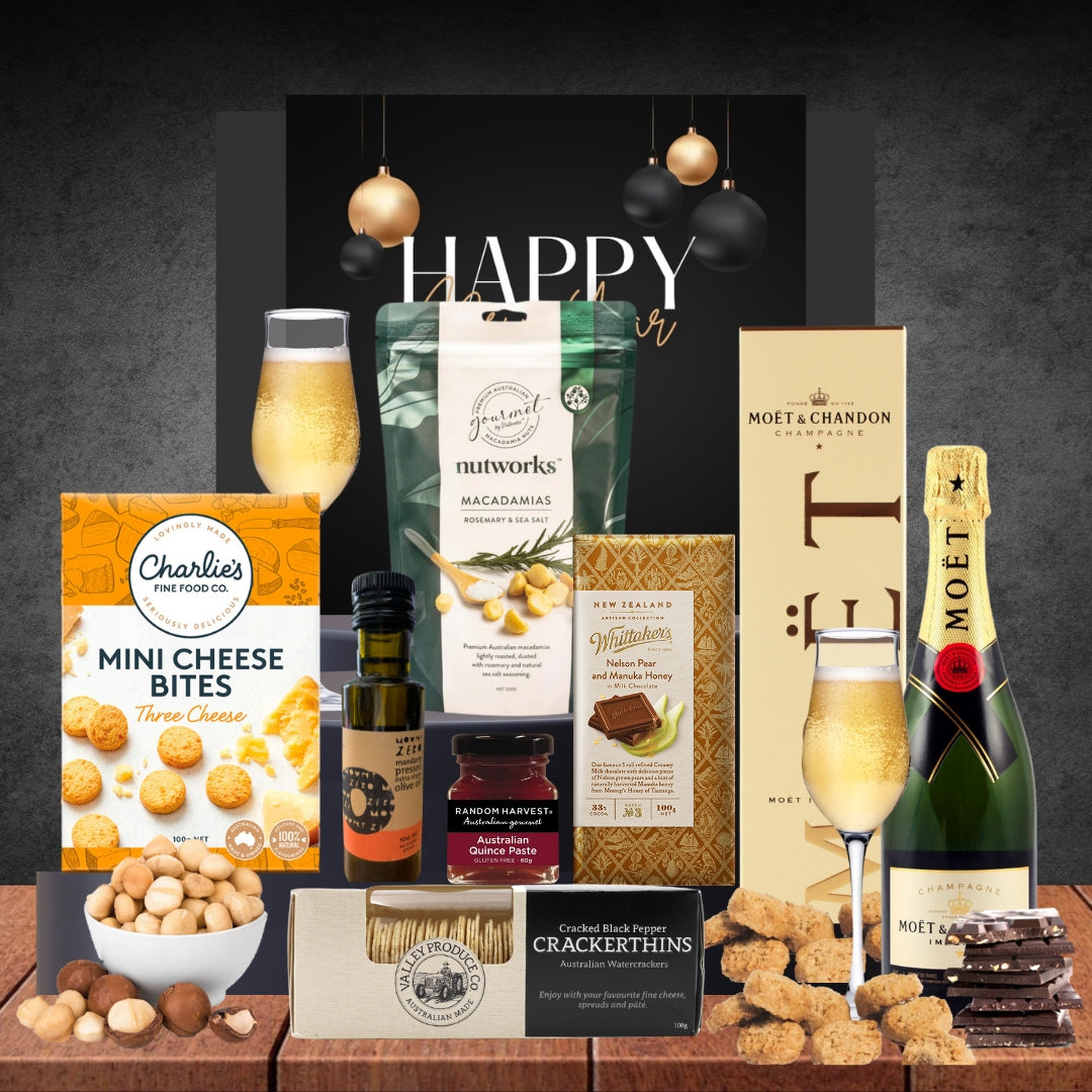 Moet New Year Melbourne Gift Hamper Featured Image