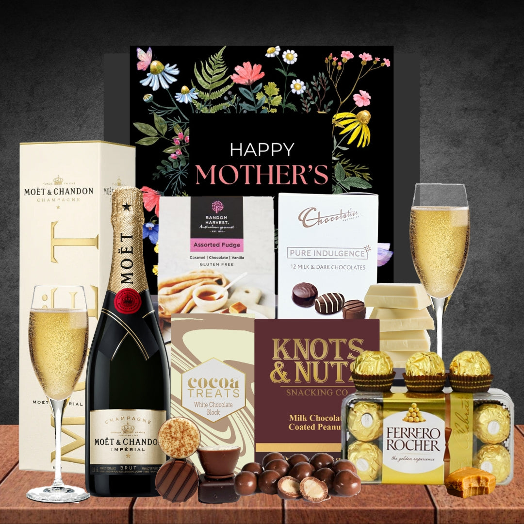 Mother's Day Moet Hamper Featured Image