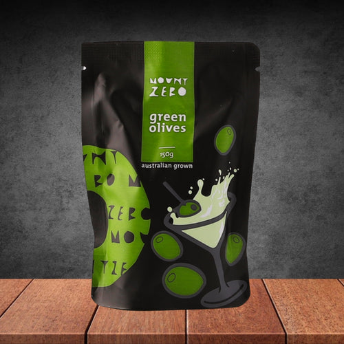 Mount Zero Green Olives 90g