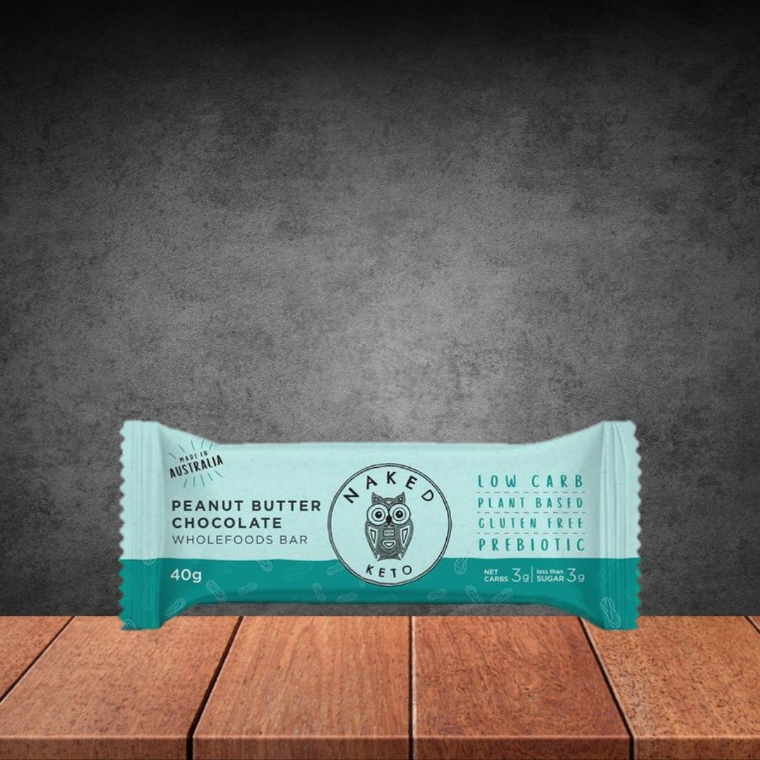 Naked Paleo Peanut Butter Chocolate Bar 40g