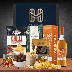 New Year Premium Whisky Choice Hamper with Glenmorangie Original 10-Year Old Single Malt Scotch Whisky