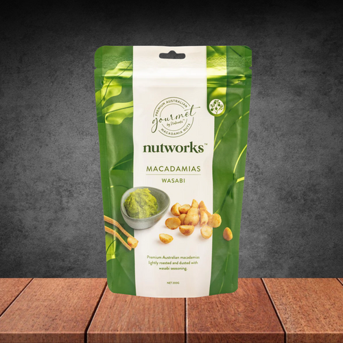 Nutworks Wasabi Macadamia 200g