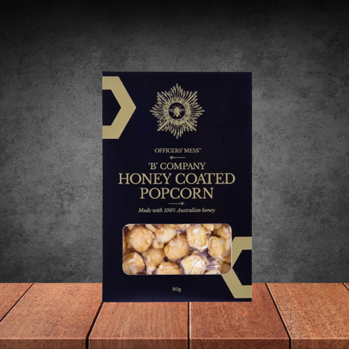 Officers Mess B Company Honey Coated Popcorn 80g