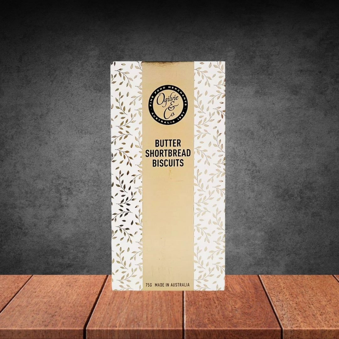 Ogilvie & Co Butter Shortbread Biscuits 75g