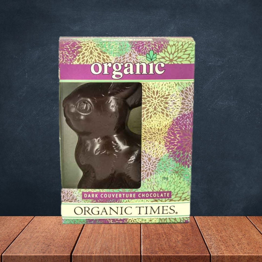 Organic Times Organic Dark Chocolate Easter Bunny 70g