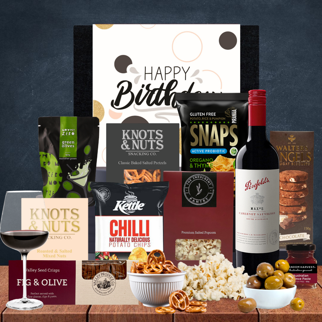 Penfolds Birthday Gift Basket for Him