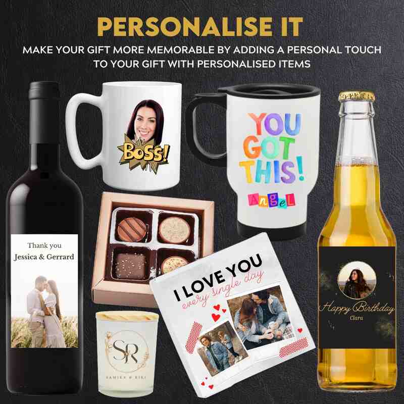 Personalise Welcome Baby Celebration Hamper