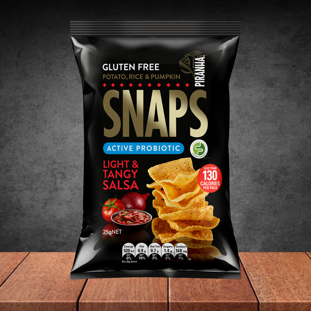 Piranha Light & Tangy Salsa Snap 25g