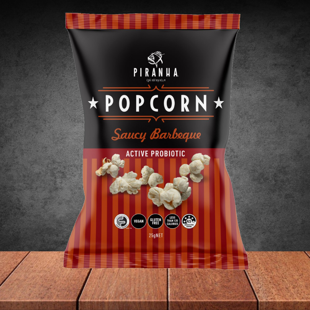 Piranha Saucy BBQ Popcorn 25g