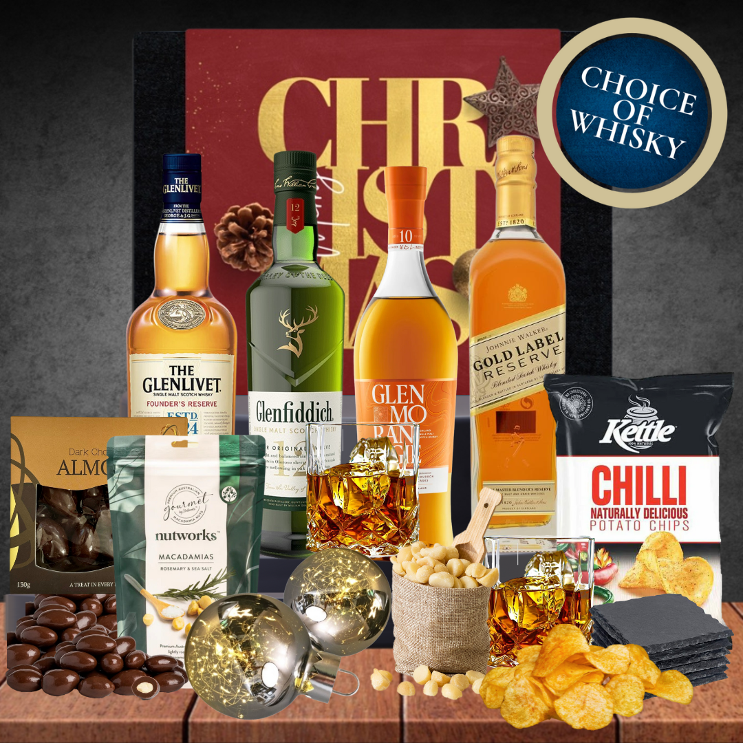 Premium Whiskey Christmas Hamper For Him Featured Image