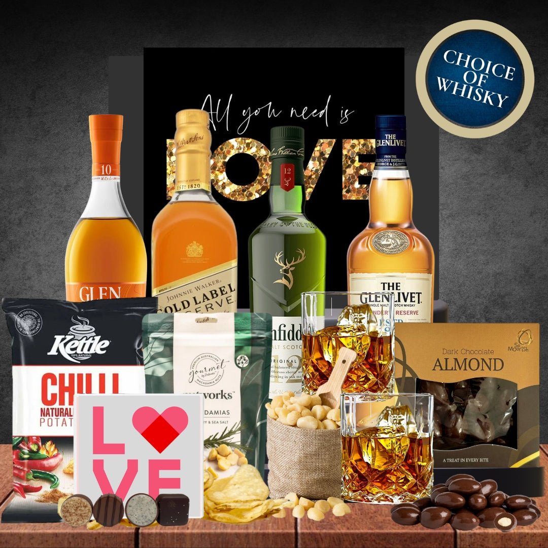 Premium Whisky Choice Valentines Hamper Featured Image