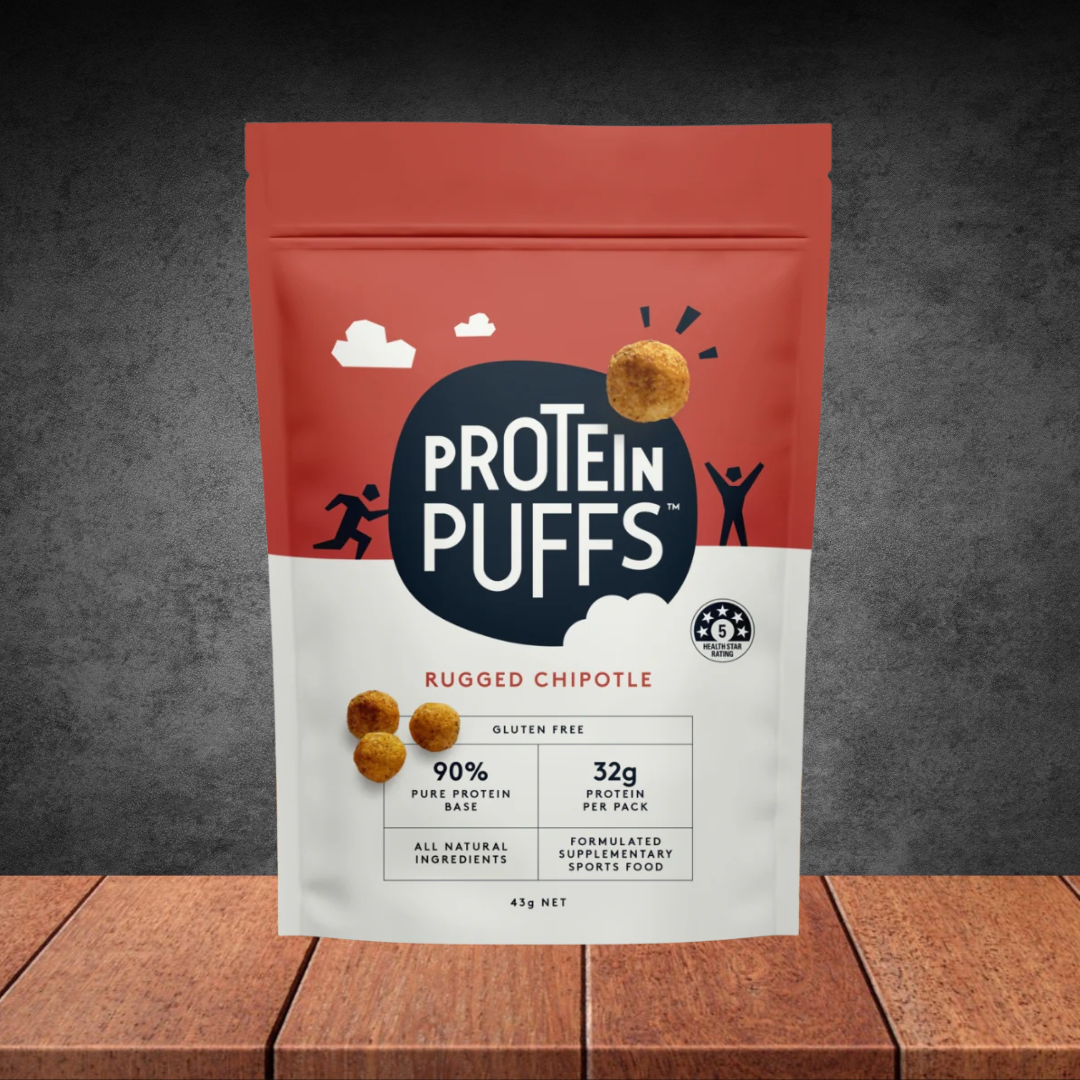 Protein Puffs Rugged Chipotle Puffs 43g