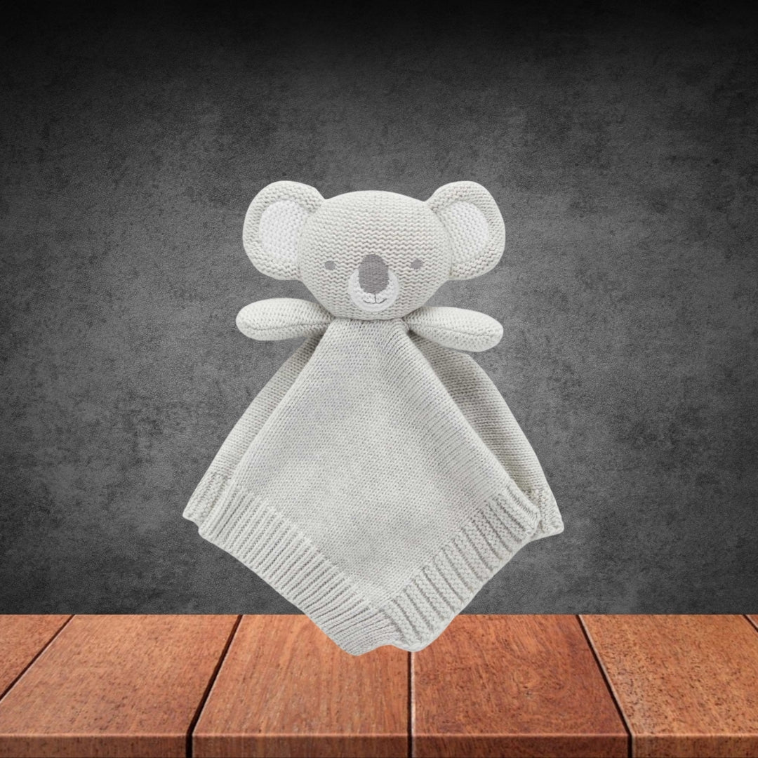 PureBaby Knitted Koala Comforter